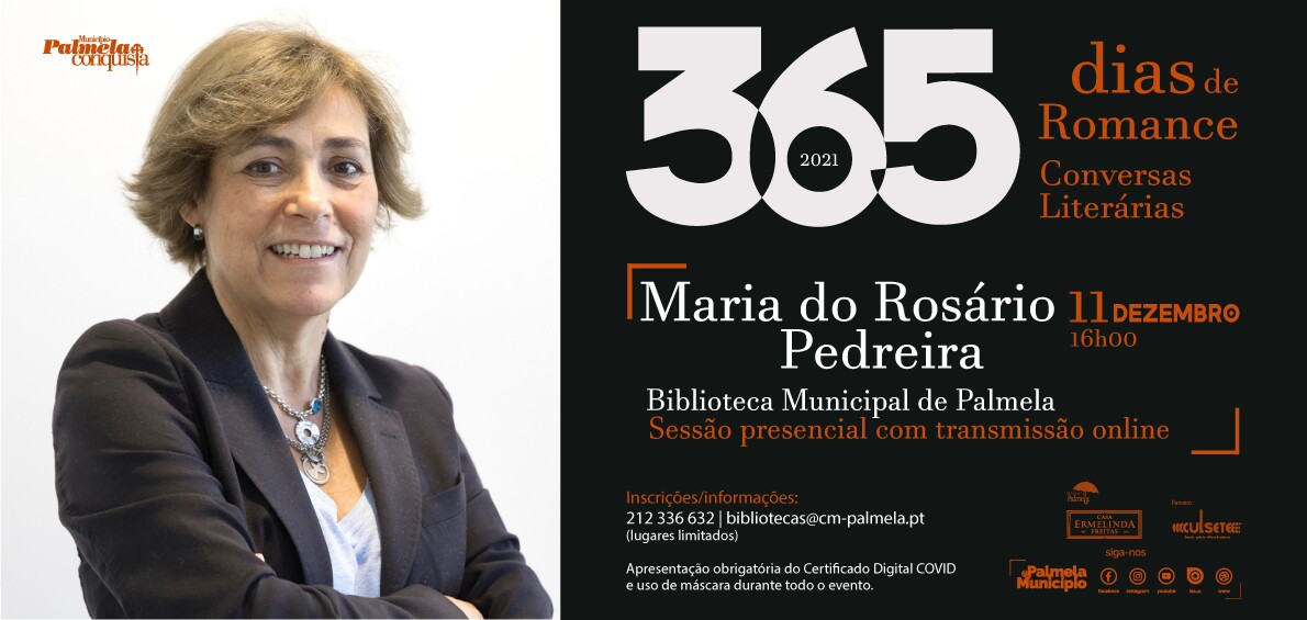 Maria do Rosário Pedreira na última sessão deste ano do “365 Dias de Romance”