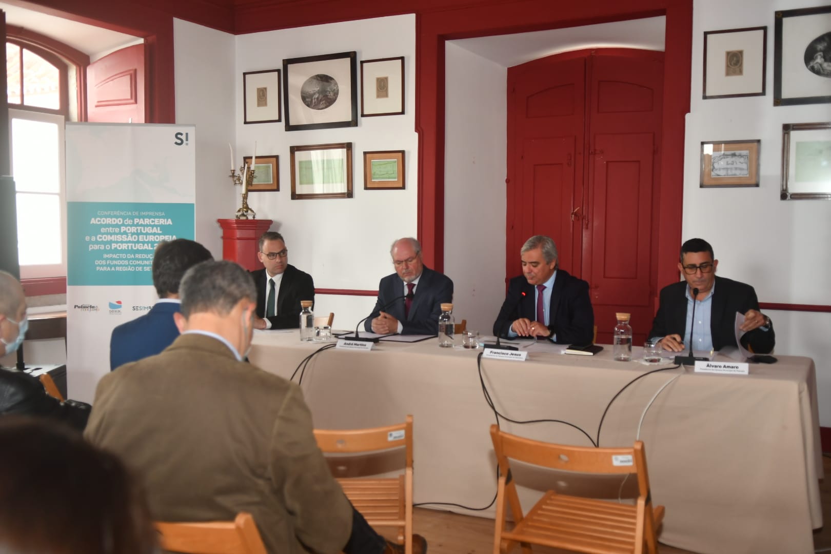 Palmela, Seixal, Sesimbra e Setúbal contra redução de fundos comunitários do Portugal 2030 para a...