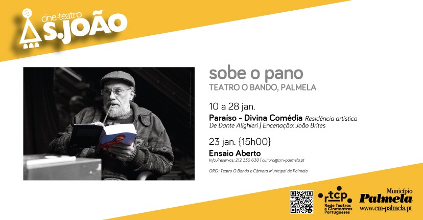 “Paraíso – Divina Comédia” - Teatro O Bando com residência artística no Cine-Teatro S. João 