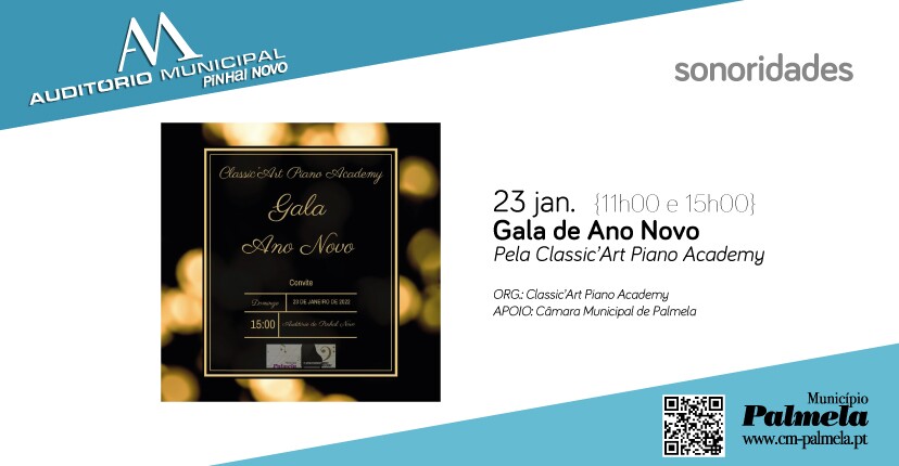 Classic´Art Piano Academy promove Gala de Ano Novo