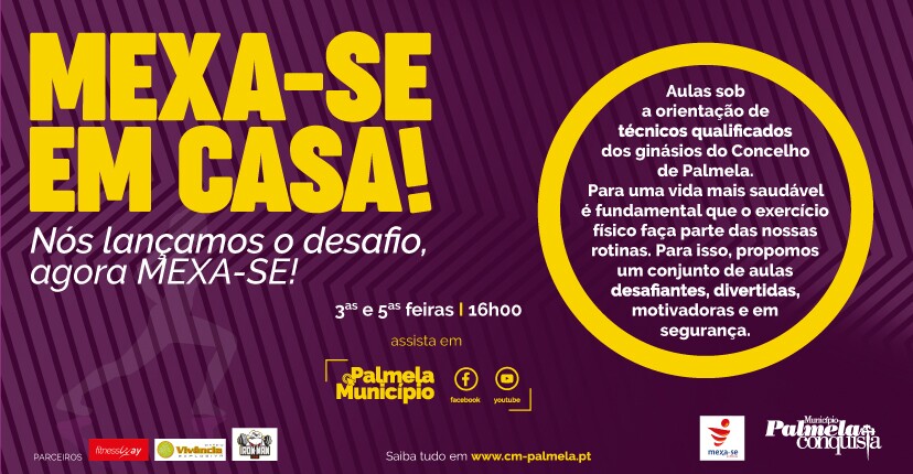 “Mexa-se em Casa” com aulas de abdominais e stretching