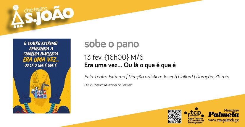 Comédia burlesca para toda a família no Cine-Teatro S. João