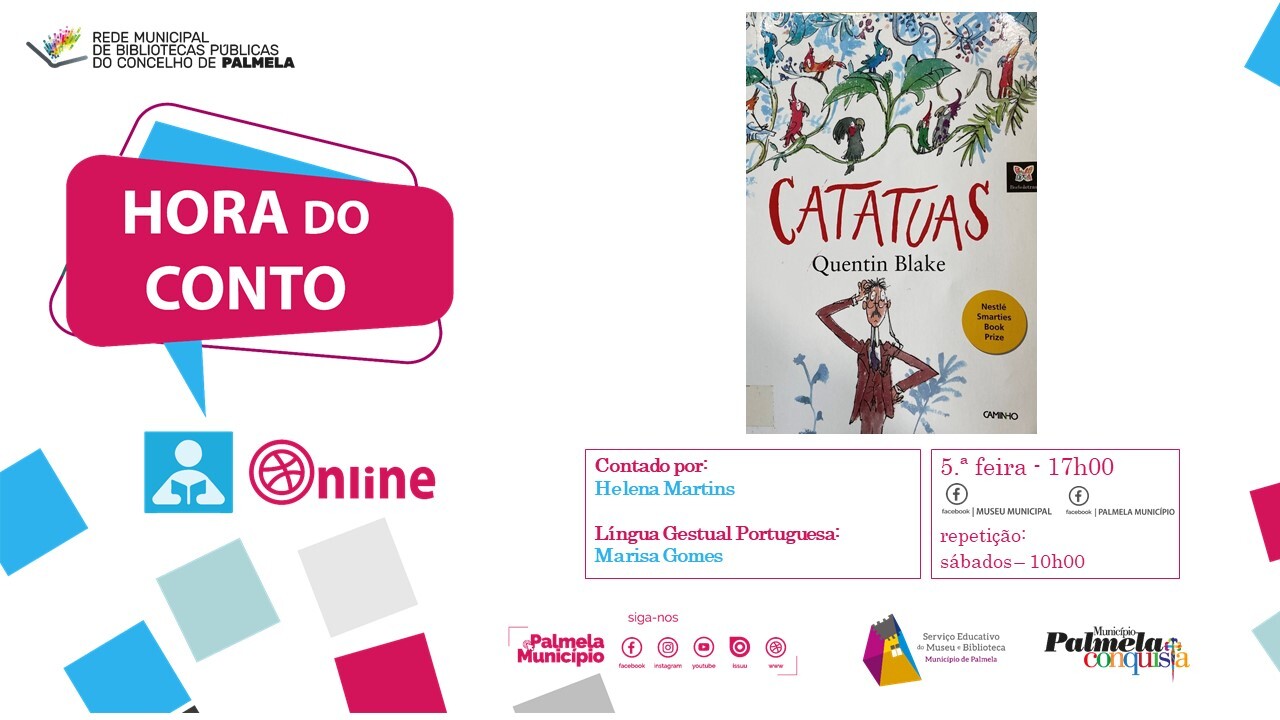 Hora do Conto online apresenta “Catatuas”