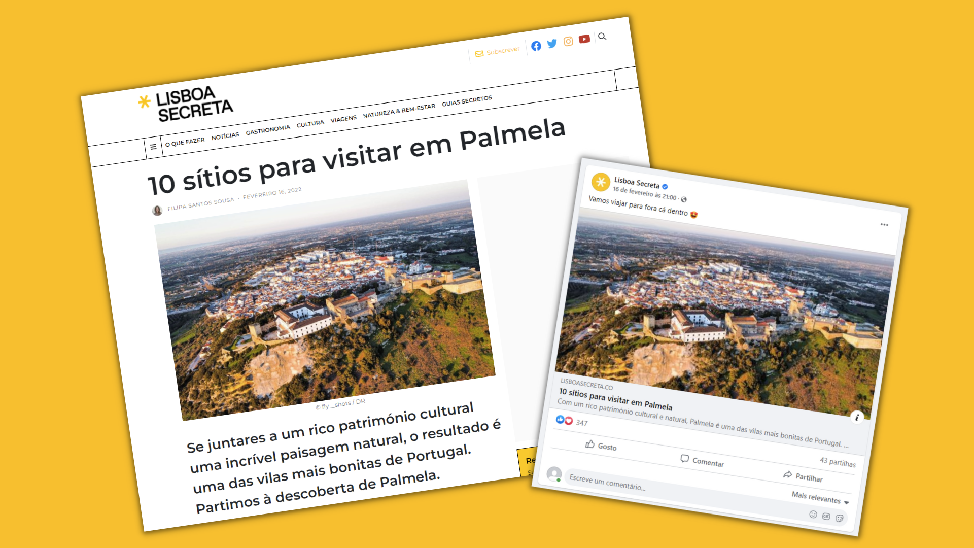 Palmela em destaque no “Lisboa Secreta”