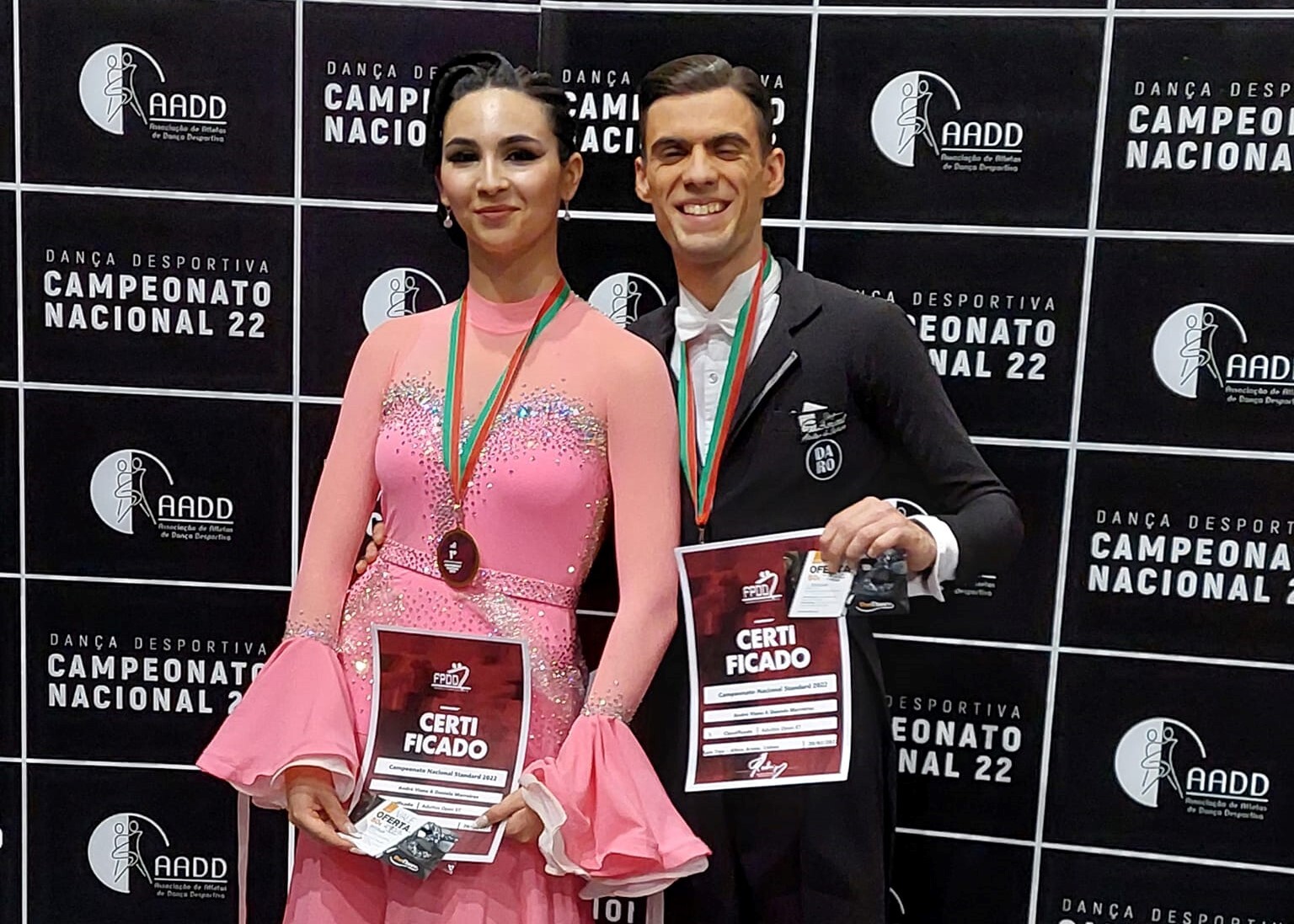 André Viana e Daniela Marreiros são Campeões Nacionais de Dança Desportiva
