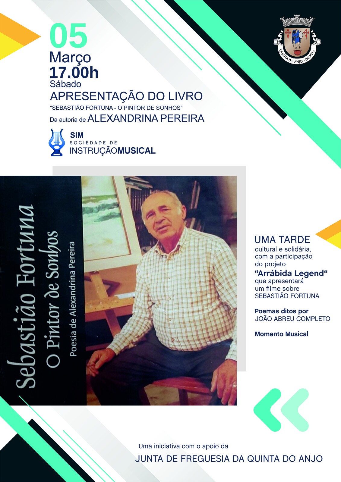 Lançamento Livro Sebastião Fortuna  - 5 de Março