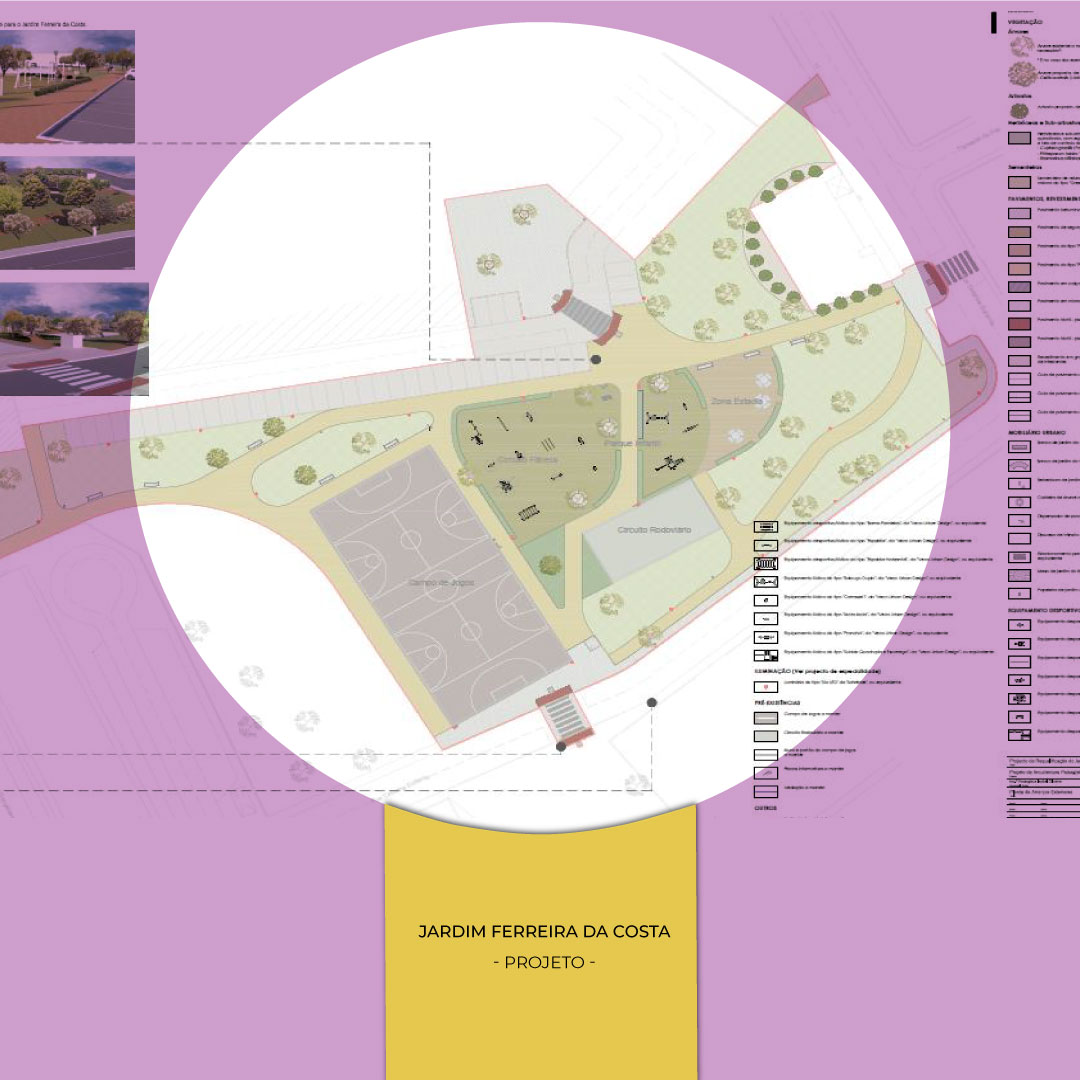 Adjudicada beneficiação do Jardim Ferreira da Costa - Venda do Alcaide