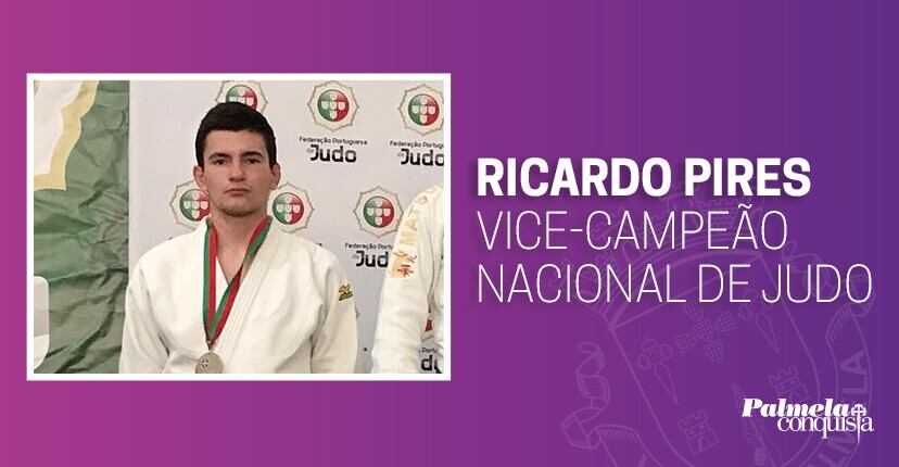 Ricardo Pires é Vice-Campeão Nacional de Judo