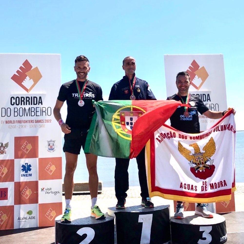 Bombeiro António Oliveira representou Palmela nos World Firefighter Games 