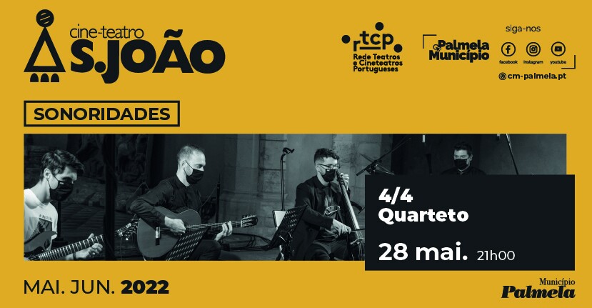 4/4 Quarteto em concerto no Cine-Teatro S. João