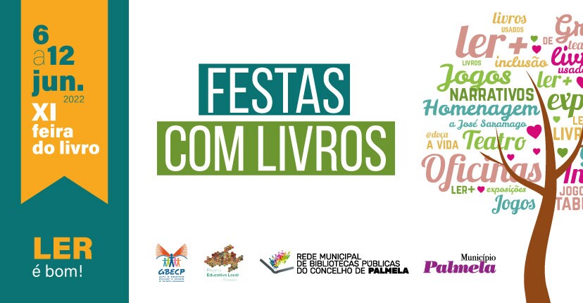 Em junho há Festas com Livros nas Bibliotecas Municipais!