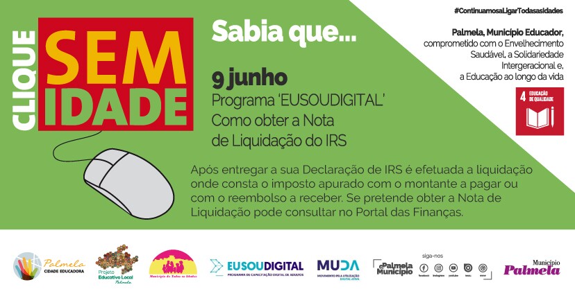 “Clique sem Idade”: saiba como obter a nota de liquidação do IRS