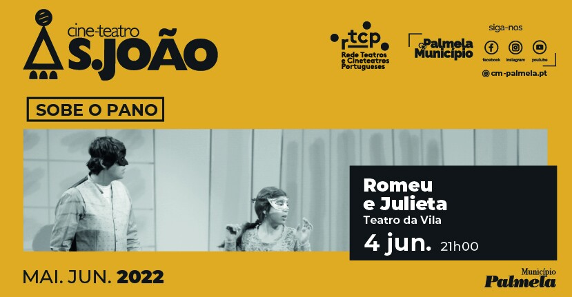 Teatro da Vila apresenta “Romeu e Julieta” em Palmela