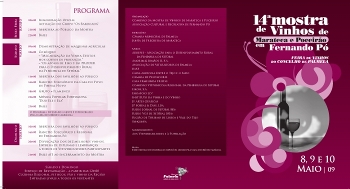 Programa em pdf da Mostra de Vinhos de Marateca e Poceirão