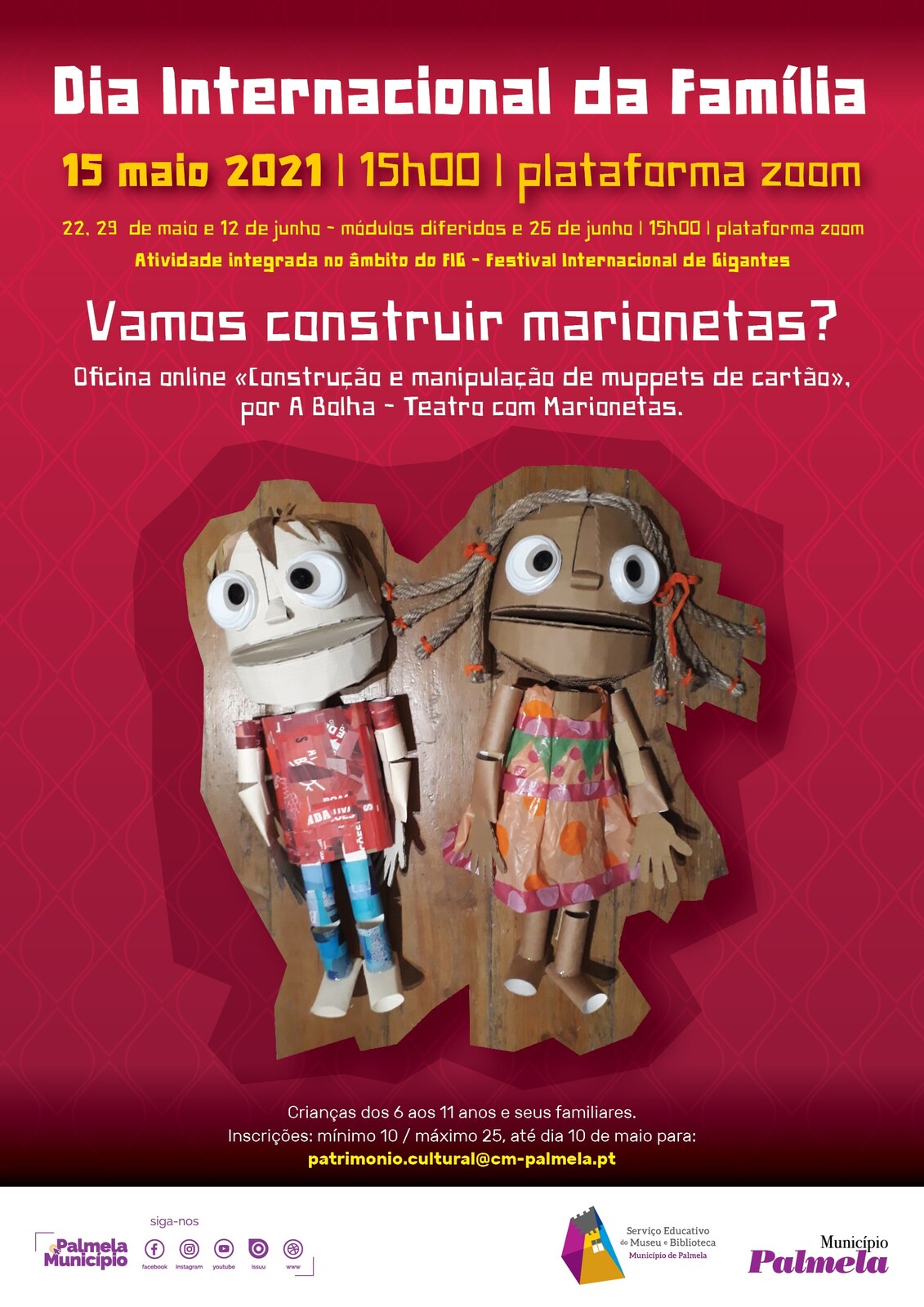 AF_dia int familia_cartaz marionetas