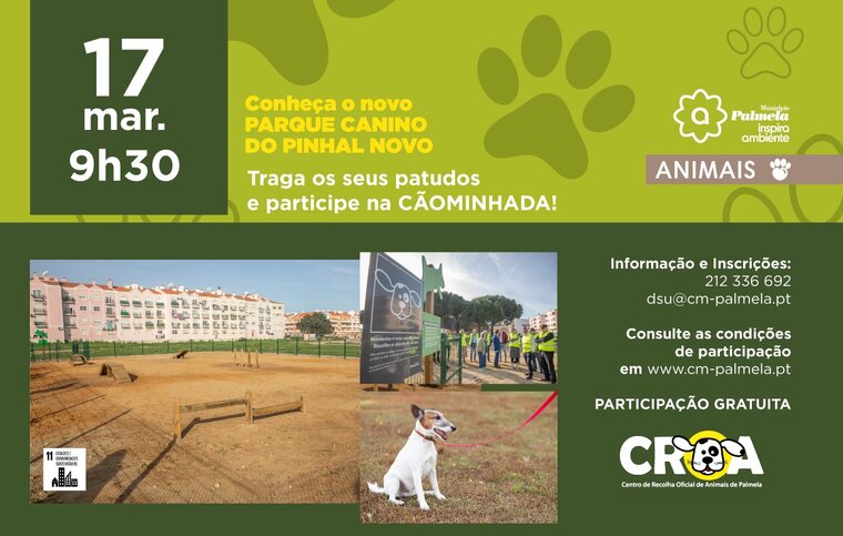 Newsletter Parque Canino Pinhal Novo