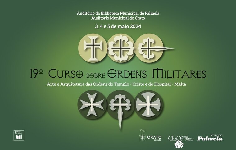 newsletter Curso sobre Ordens Militares em maio