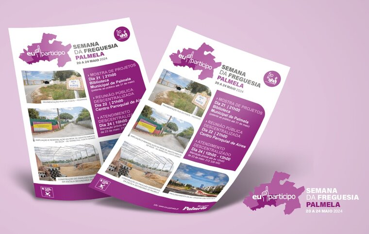 newsletter semana da freguesia de Palmela - 20 a 24 de maio