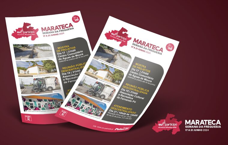 newsleter Semana da Freguesia - Marateca