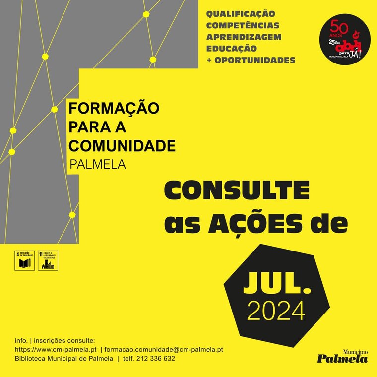 newsletter forma&ccedil;&atilde;o para a comunidade - julho
