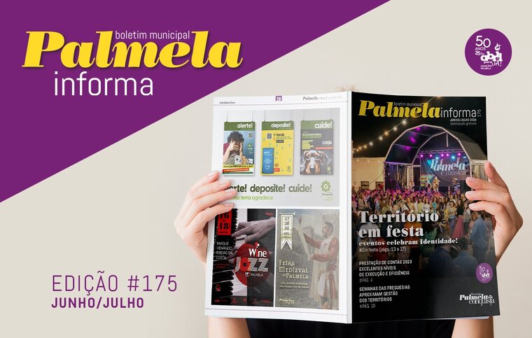 newsletter nova edi&ccedil;&atilde;o Boletim Municipal Palmela Informa