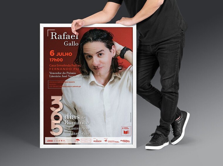 Newsletter Conversas Liter&aacute;rias com Rafael Gallo na Casa Ermelinda Freitas