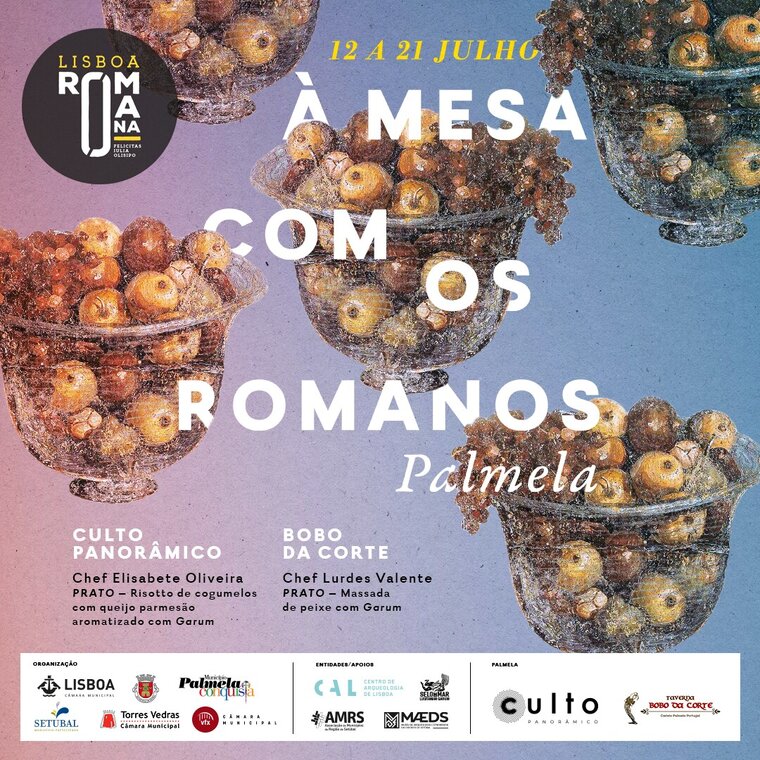 newsletter da semana gastron&oacute;mica "&Agrave; Mesa com os Romanos"