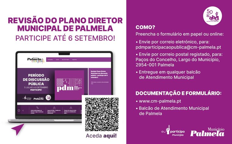 newsletter sobre o per&iacute;odo de discuss&atilde;o p&uacute;blica da revis&atilde;o do plano diretor municipal