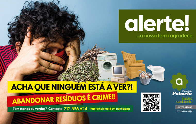 Newsletter nova campanha Ambiente - Alerte, deposite e cuide!