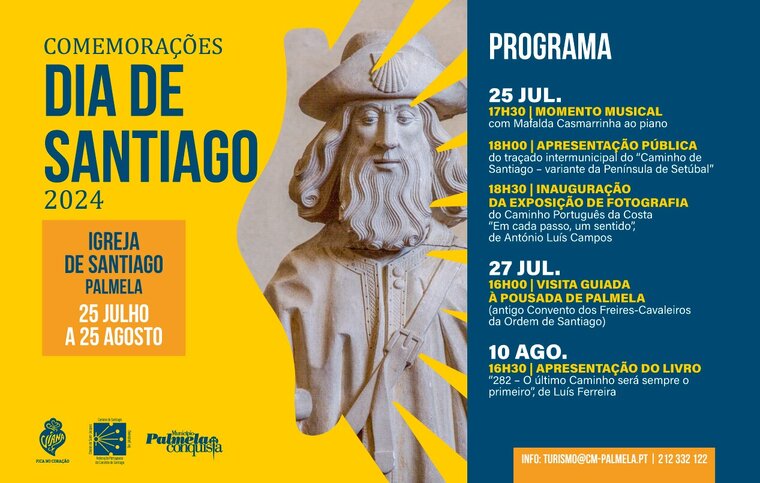 newsletter programa comemorativo Dia de Santiago