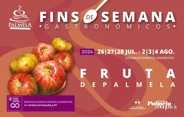 newsletter Fins de Semana Gastron&oacute;micos da Fruta de Palmela