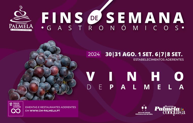 Newsletter Fins de Semana Gastron&oacute;micos - Vinho de Palmela