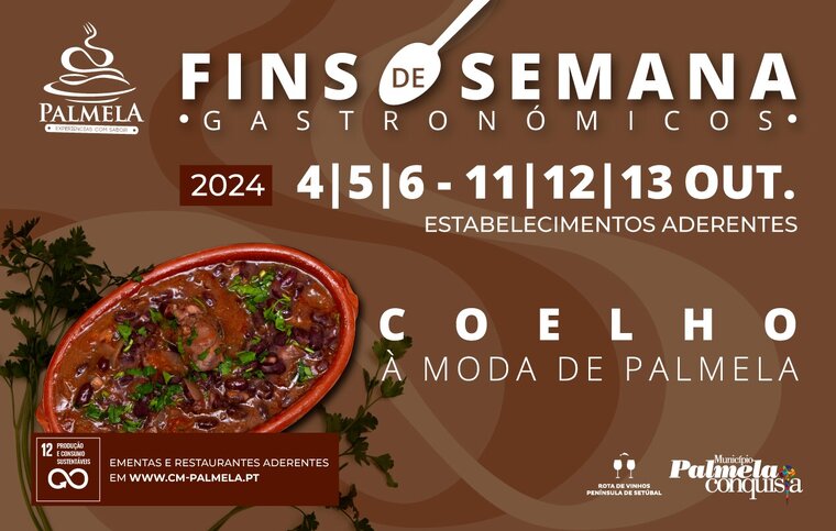 newsletter fins de semana gastron&oacute;micos do coelho &agrave; moda de palmela