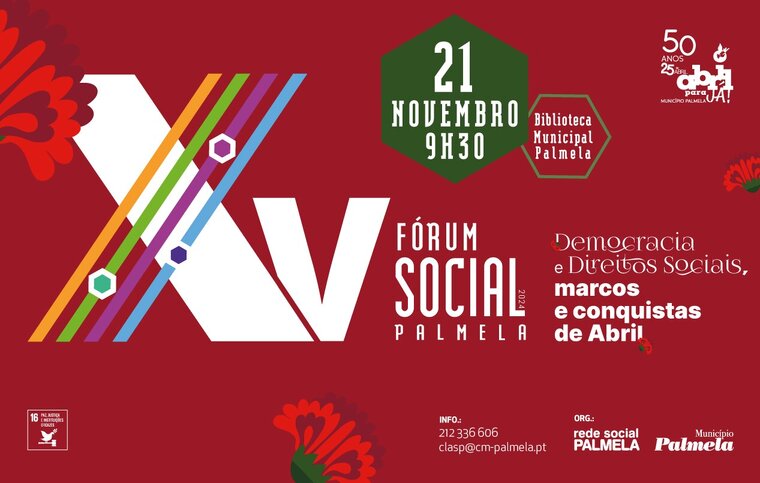 newsletter Forum Social de Palmela a 21 de novembro