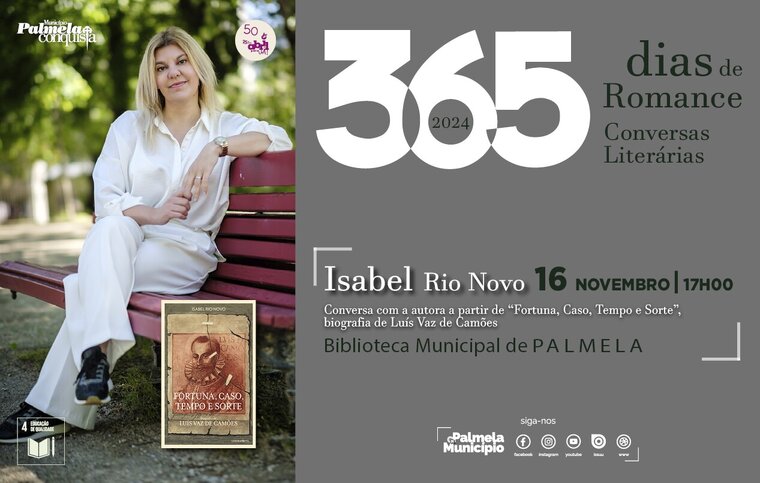 Newsletter sess&atilde;o 365 dias de romance com a autora Isabel Rio Novo