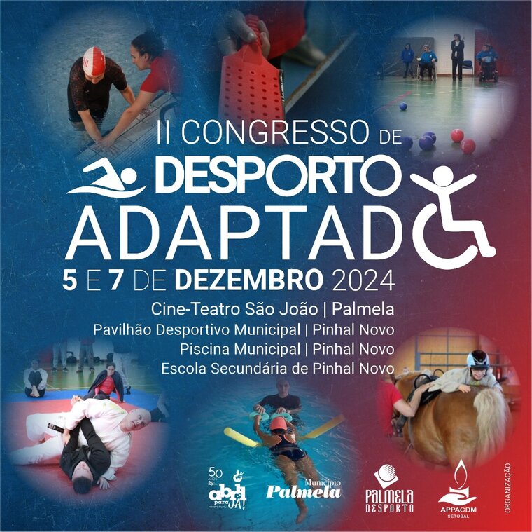 newsletter sobre o congresso de desporto adaptado - 5 e 7 novembro