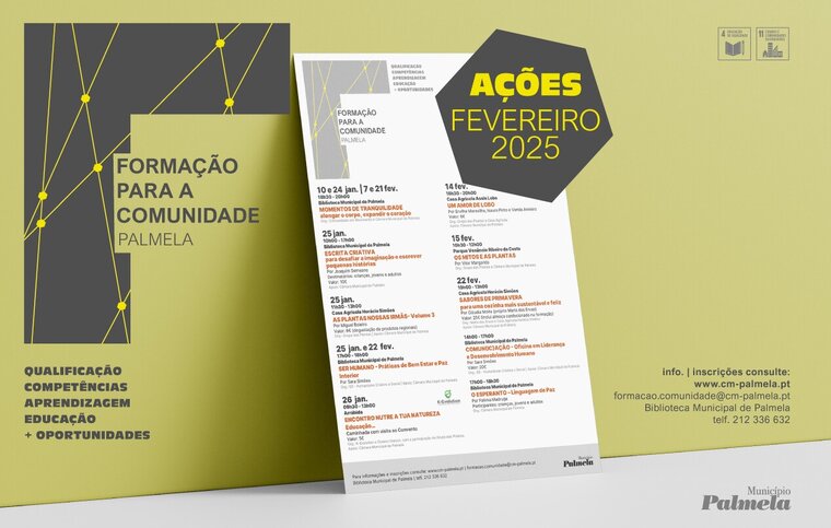 newsletter a&ccedil;&otilde;es da forma&ccedil;&atilde;o para a comunidade em fevereiro