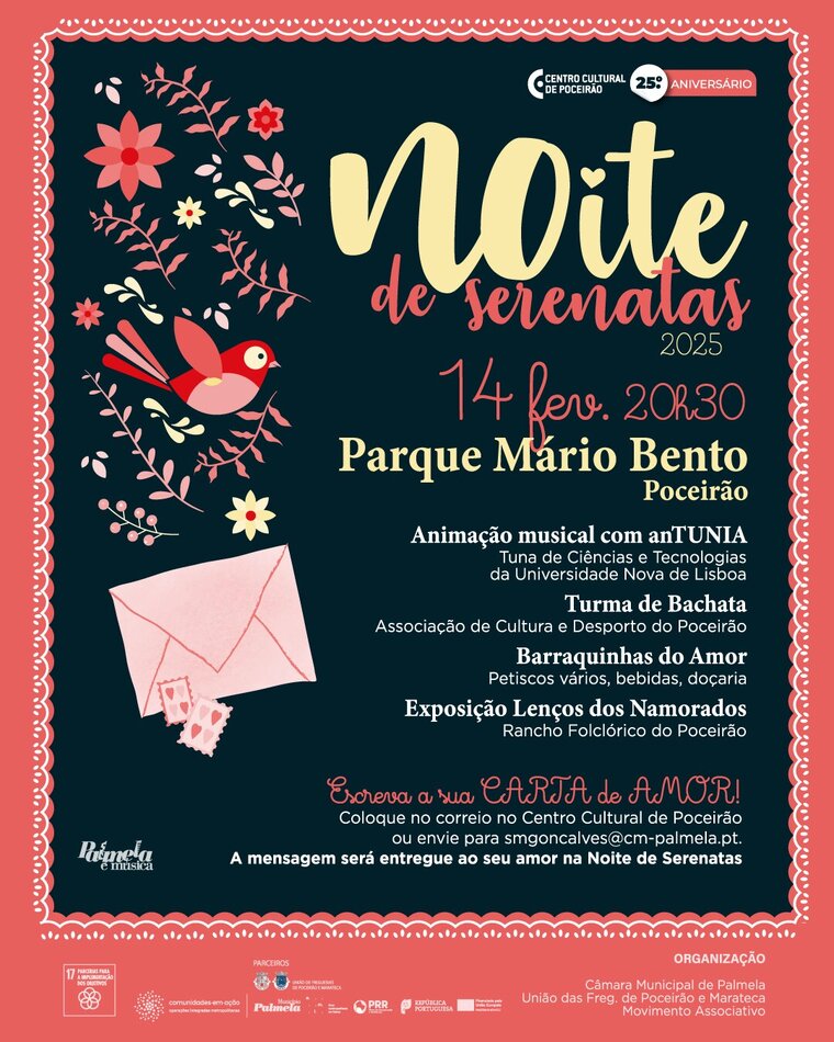 Newsletter Noite de Serenatas Poceir&atilde;o