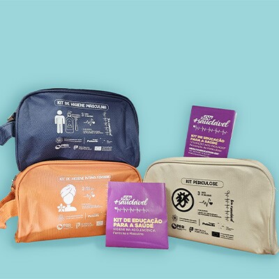 imagem kits de higiene