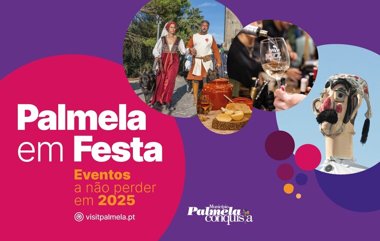 newsletter do calend&aacute;rio de eventos Palmela em Festa