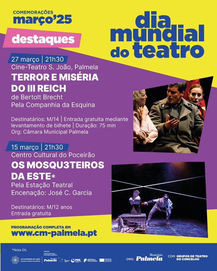 newsletter de programa&ccedil;&atilde;o do m&ecirc;s do teatro