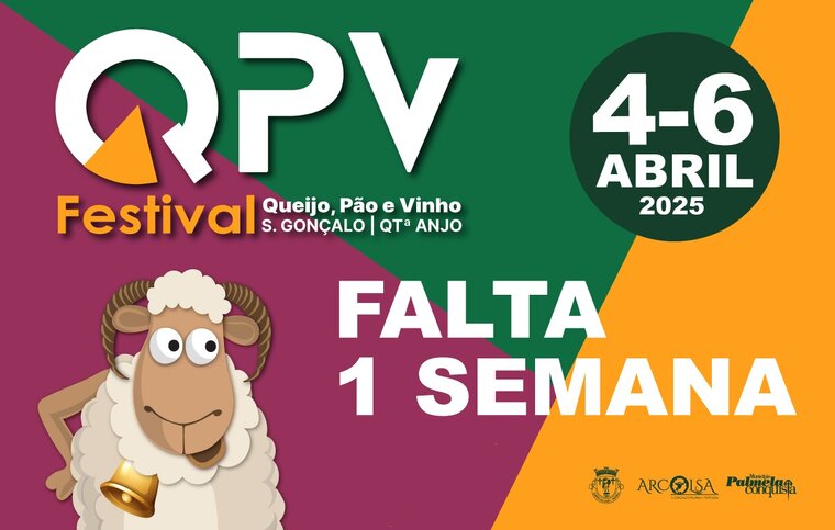 newsletter festival queijo pao e vinho, falta uma semana