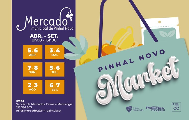 newsletter pinhal novo market arranca a 5 e 6 de abril