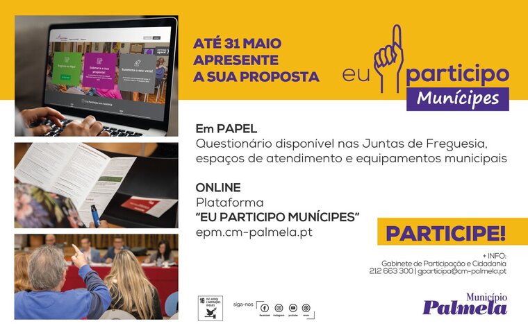 newsletter eu participo mun&iacute;cipes - apresenta&ccedil;&atilde;o de propostas