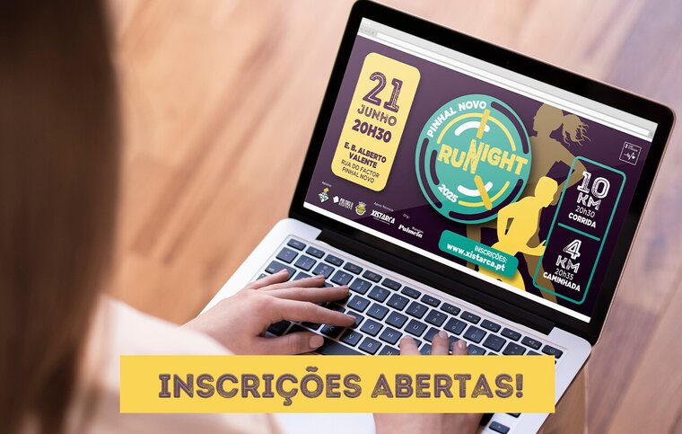 newsletter inscri&ccedil;&otilde;es pinhal novo night run