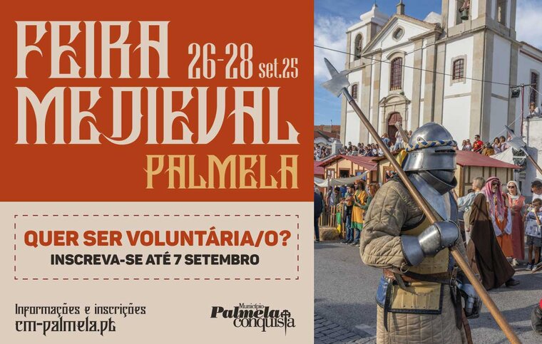 newsletter voluntariado na feira medieval de palmela