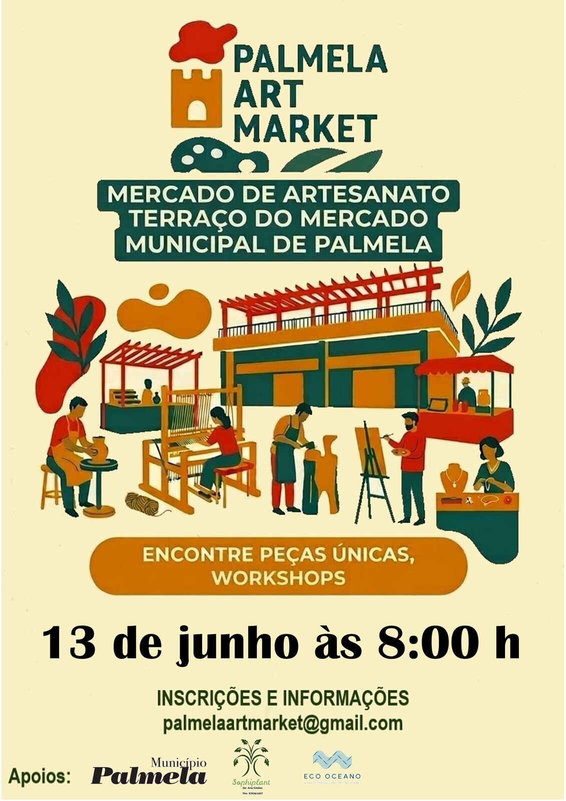 palmela art market - Terra&ccedil;o 13 de junho