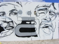 Mural do Centro Municipal para a Juventude 