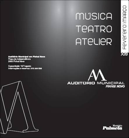 Programação do Auditório Municipal em Pinhal Novo